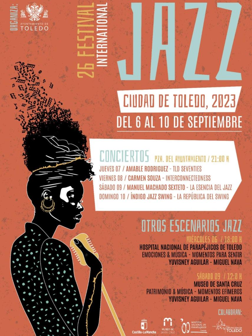 Programa del 26º Festival Internacional de Jazz de Toledo.