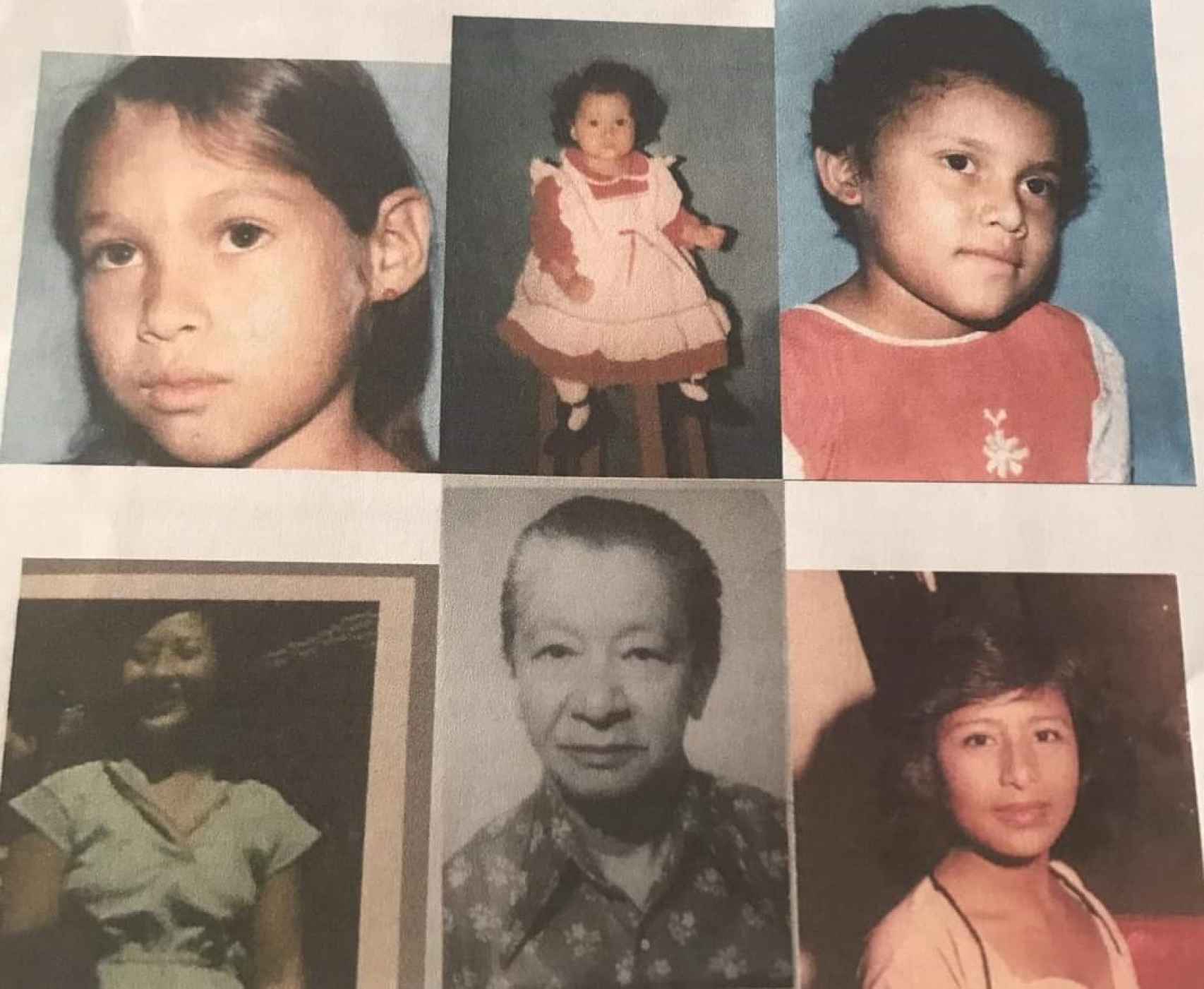 Familiares de Adriana Portillo desaparecidos forzosamente el 11 de septiembre de 1981.