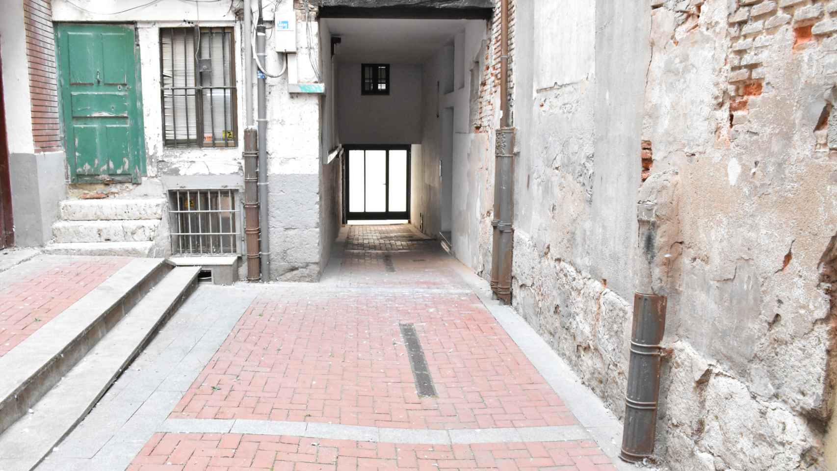 La calle Boteros, la más corta de Valladolid, desde otra perspectiva