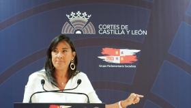 La secretaria de Organización del Partido Socialista de Castilla y León (PSOECyL), Ana Sánchez, analiza la actualidad ante el inicio del curso político 2023-2024