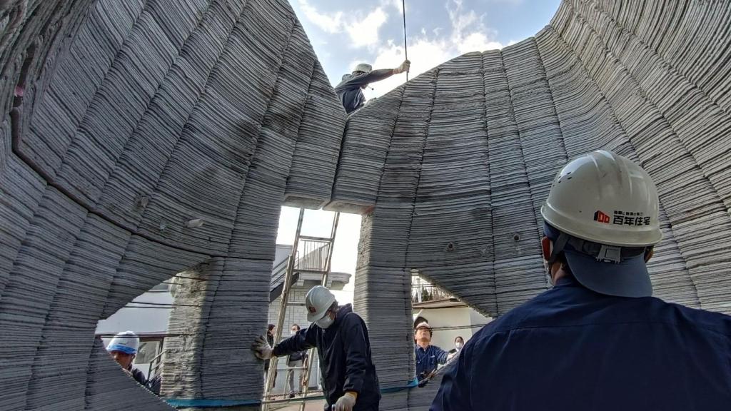 La construcción de Sphere, desde dentro