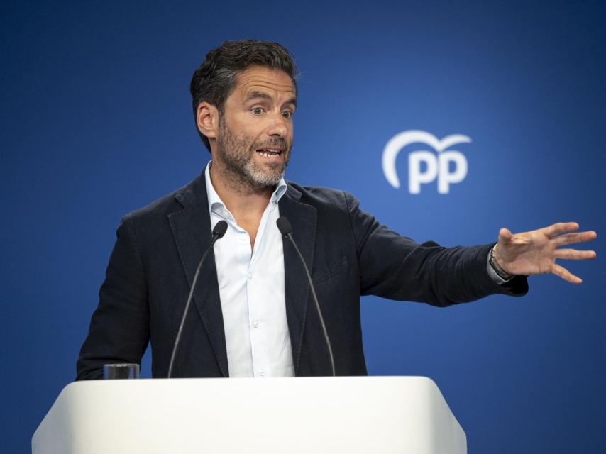 El vicesecretario de Cultura y Sociedad Abierta del PP, Borja Sémper.