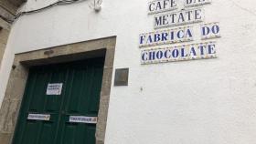 Cafetería Metate, fábrica do chocolate, en Santiago