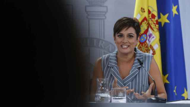 La portavoz del Gobierno en funciones, Isabel Rodríguez, tras el Consejo de Ministros.