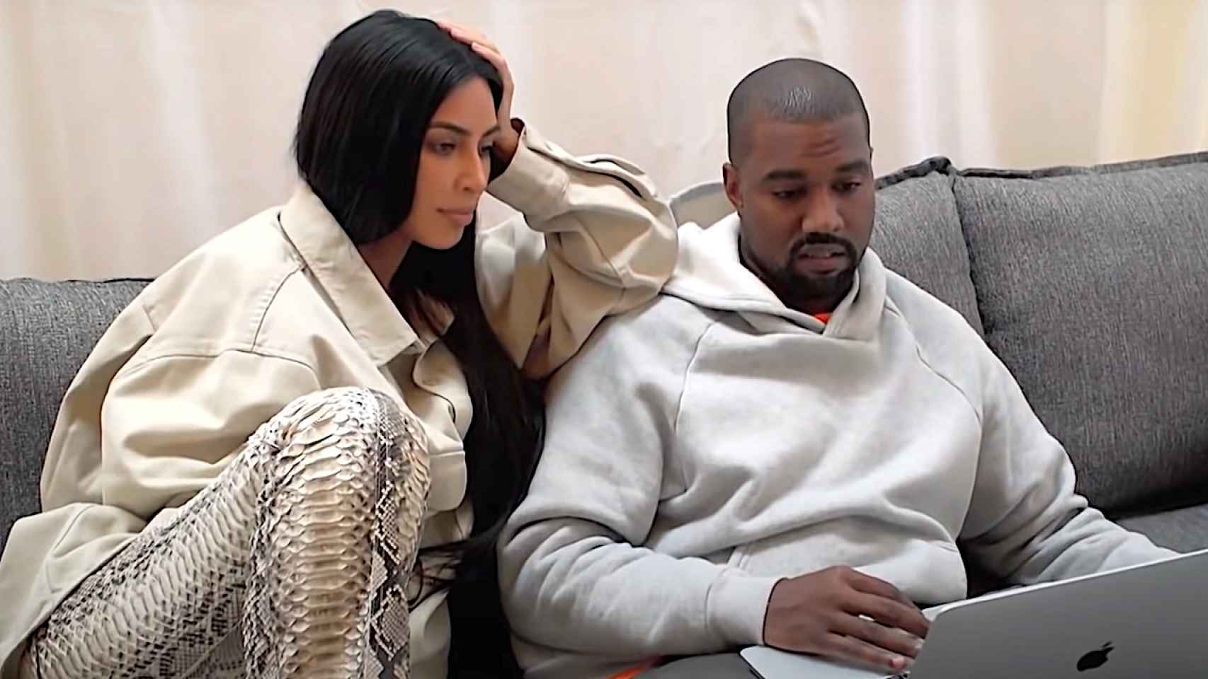 Kim Kardashian y Kanye West en una imagen de archivo.