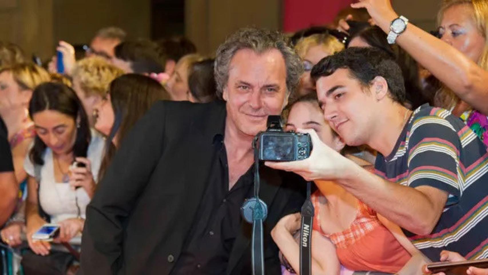 José Coronado, en la gala de clausura del FesTVal 2014 (Mediaset)