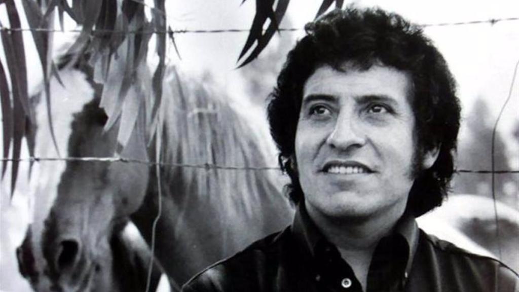 El cantante Víctor Jara.