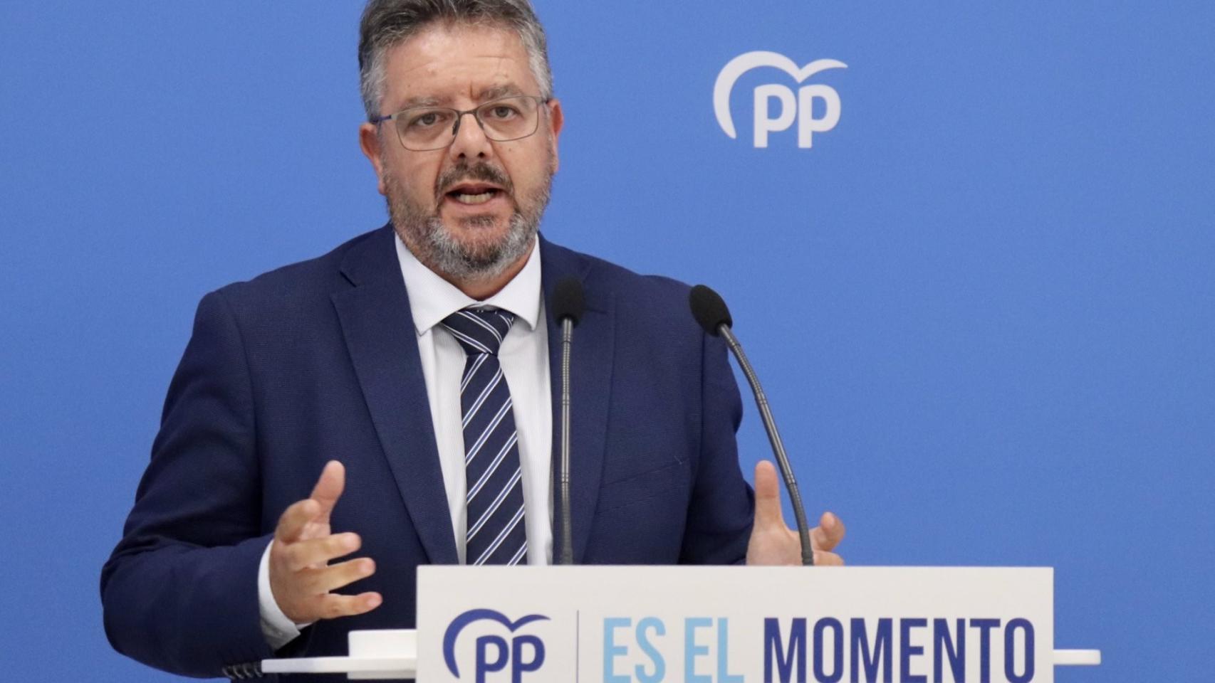 Juan Antonio Moreno Moya, viceportavoz del PP en las Cortes de Castilla-La Mancha.
