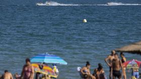 Una playa de Málaga.