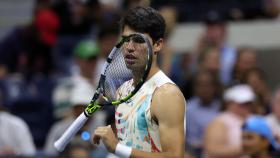 Carlos Alcaraz, en el US Open