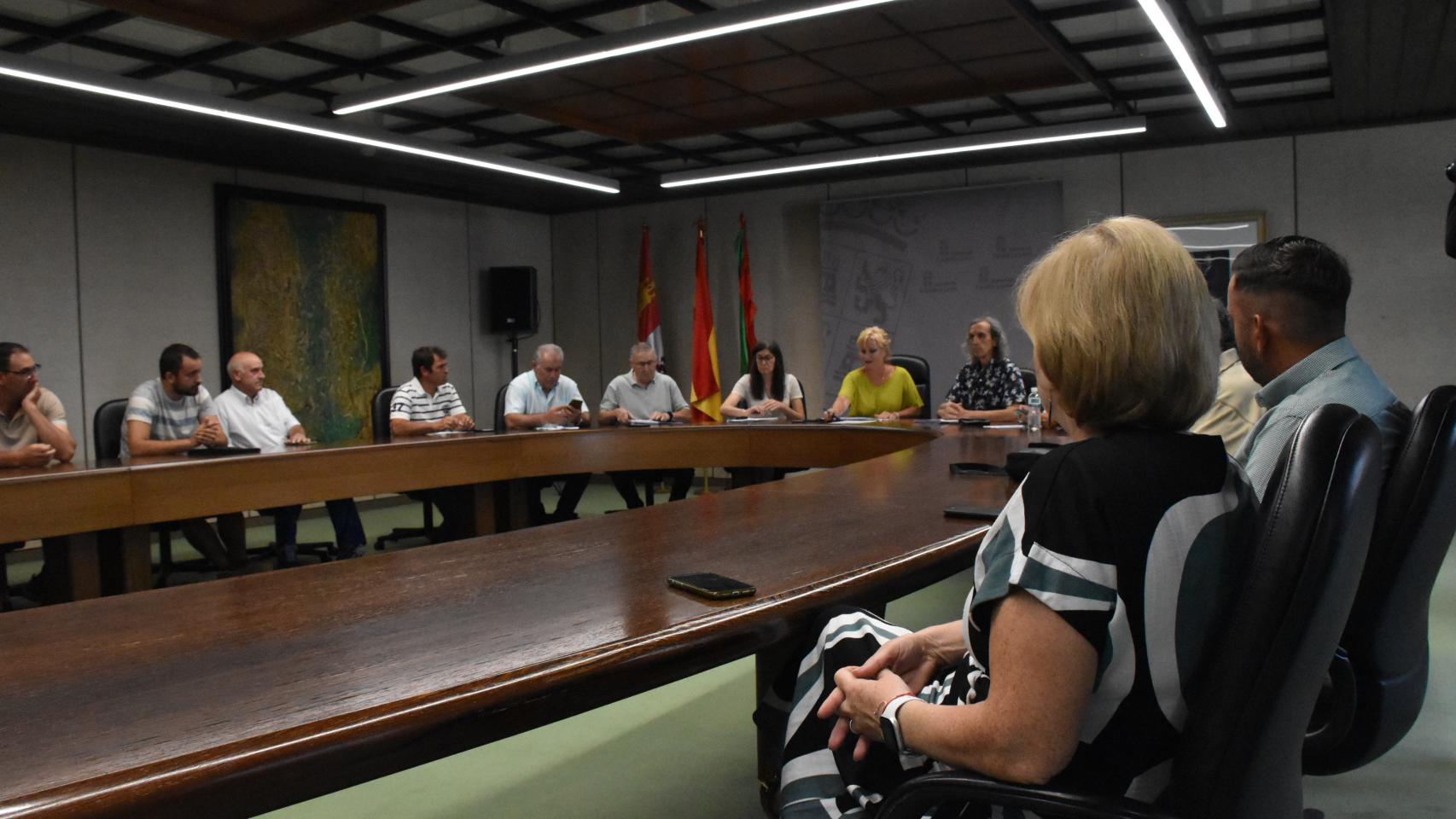 Reunión de la delegada territorial de Zamora con las organizaciones agrarias