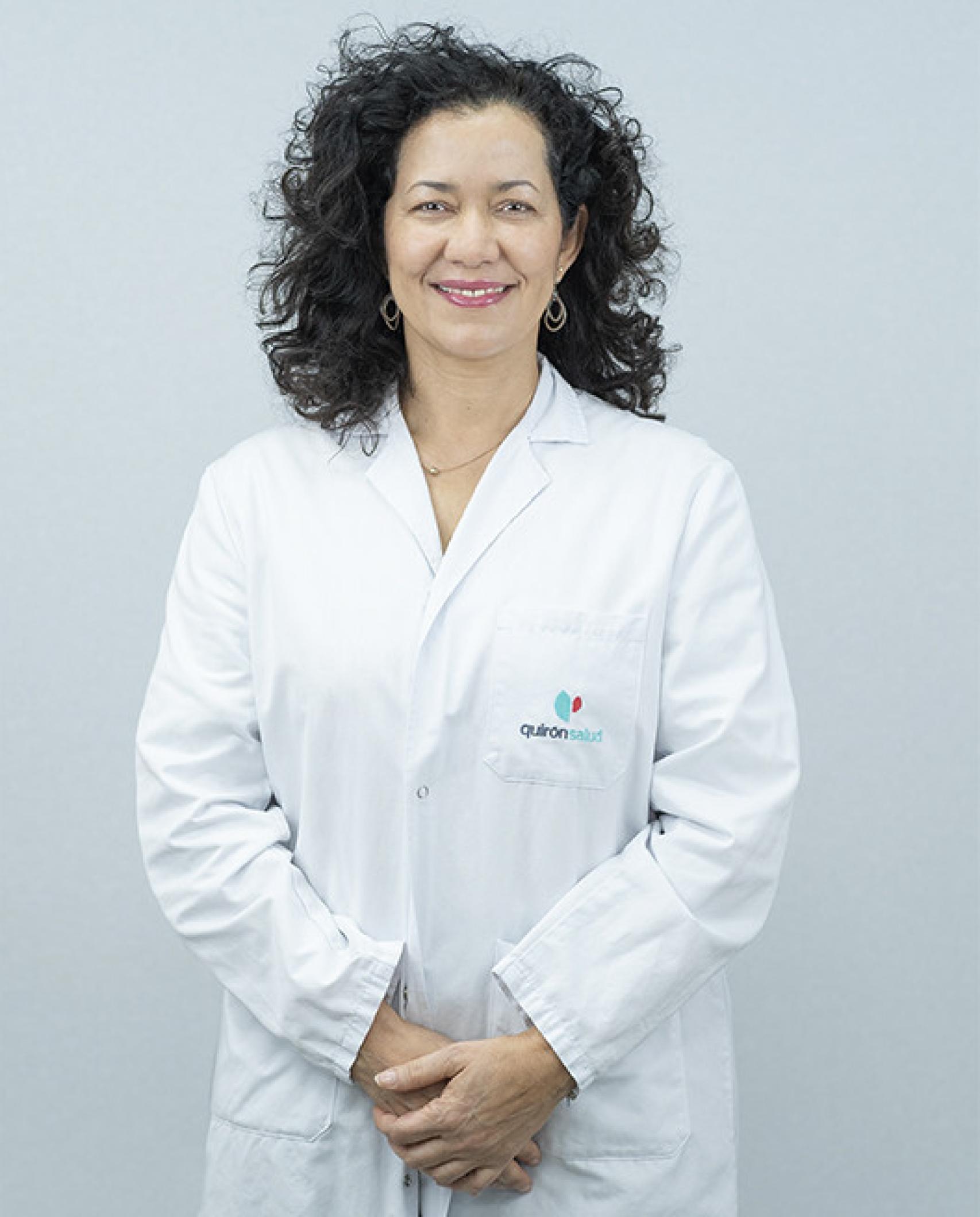 La doctora Solanye Navas.