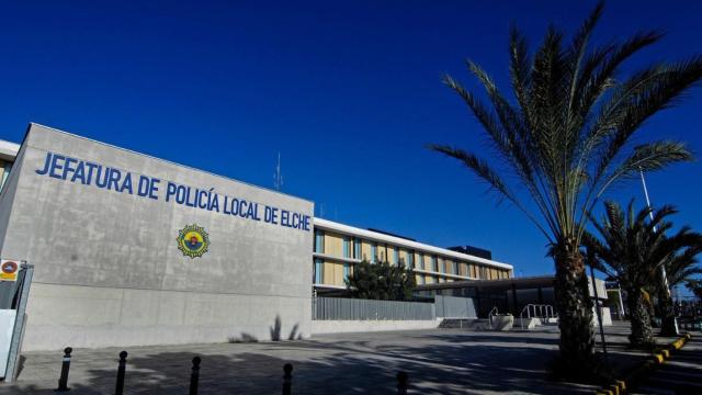 Imagen de archivo de la Jefatura de la Policía Local de Elche.