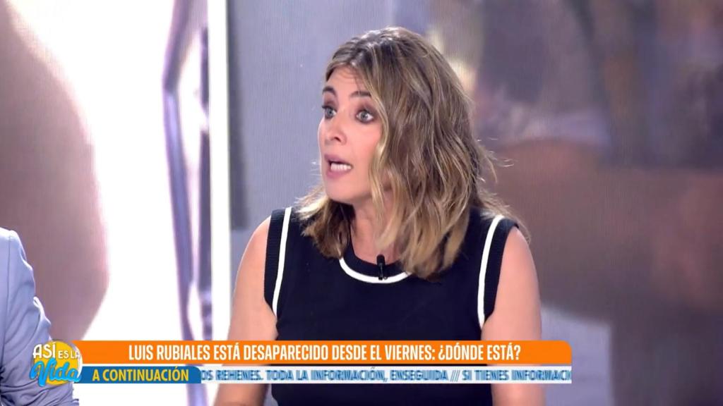 Sandra Barneda en 'Así es la vida'.