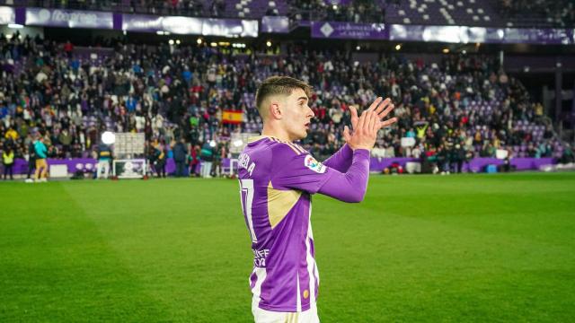 Iván Fresneda, jugador del Real Valladolid