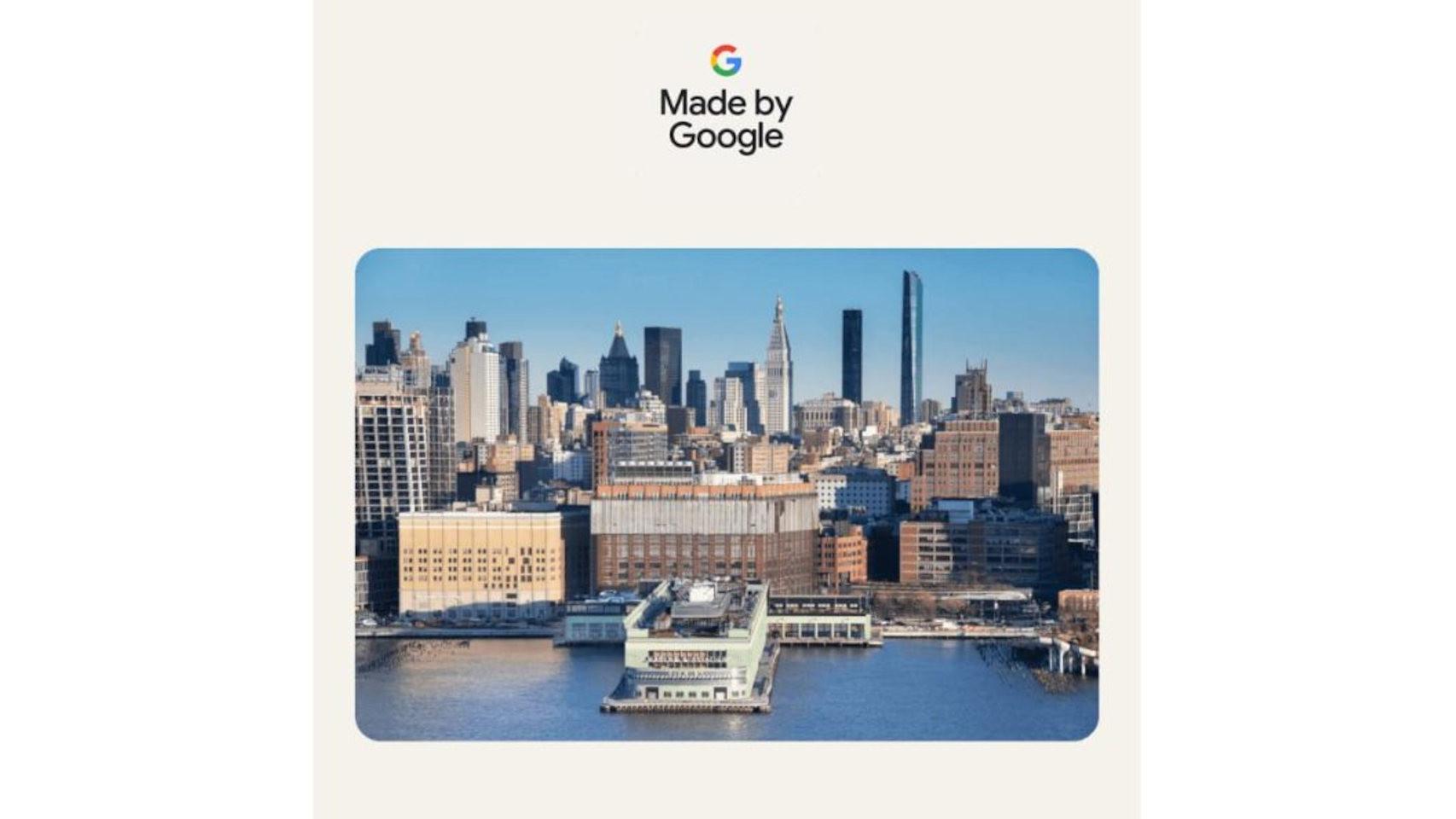 Invitación al evento 'Made by Google' del 2023