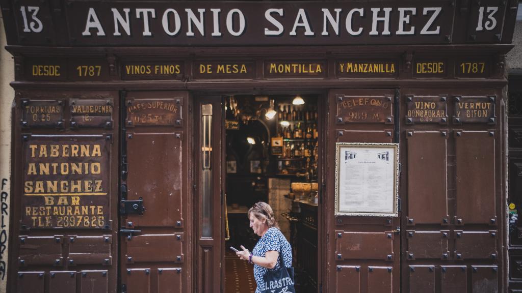 Fachada de la Taberna Antonio Sánchez.