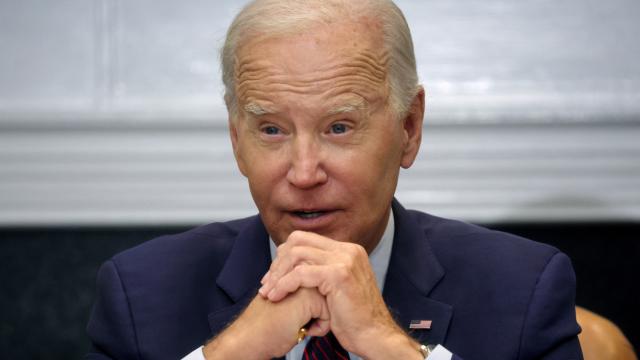 El presidente de Estados Unidos, Joe Biden, este pasado lunes 28 de agosto.