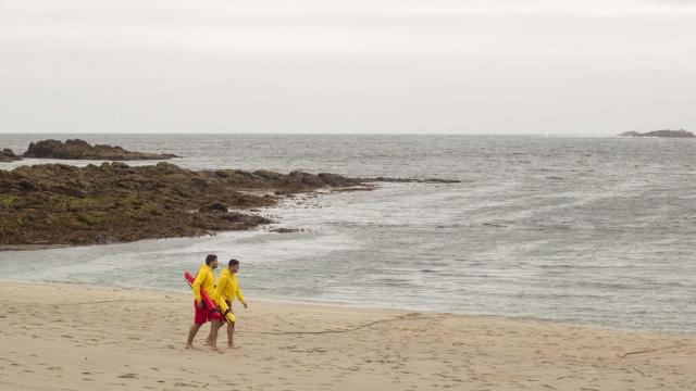 Socorristas de A Coruña.