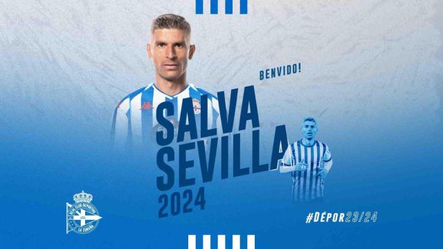 Salva Sevilla es nuevo jugador del Deportivo
