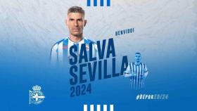 Salva Sevilla es nuevo jugador del Deportivo
