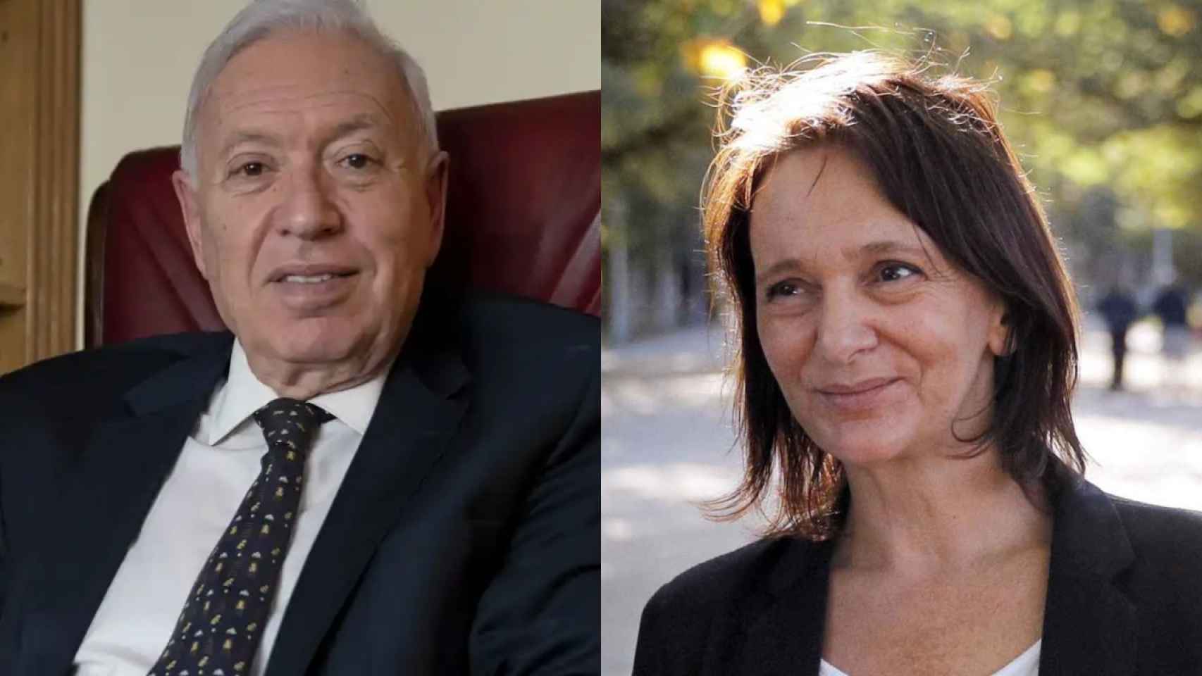 José Manuel García-Margallo y Carolina Bescansa