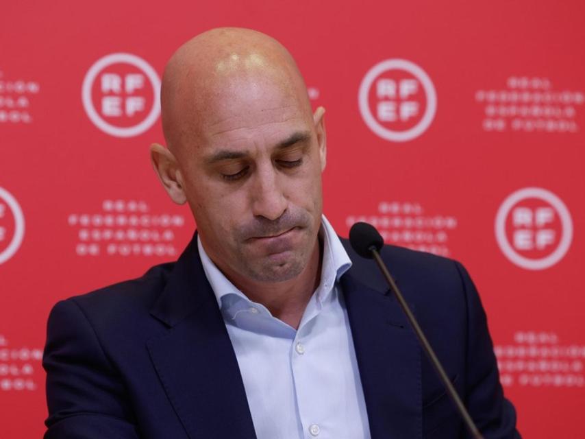 Luis Rubiales, presidente de la Federación Español de Fútbol.