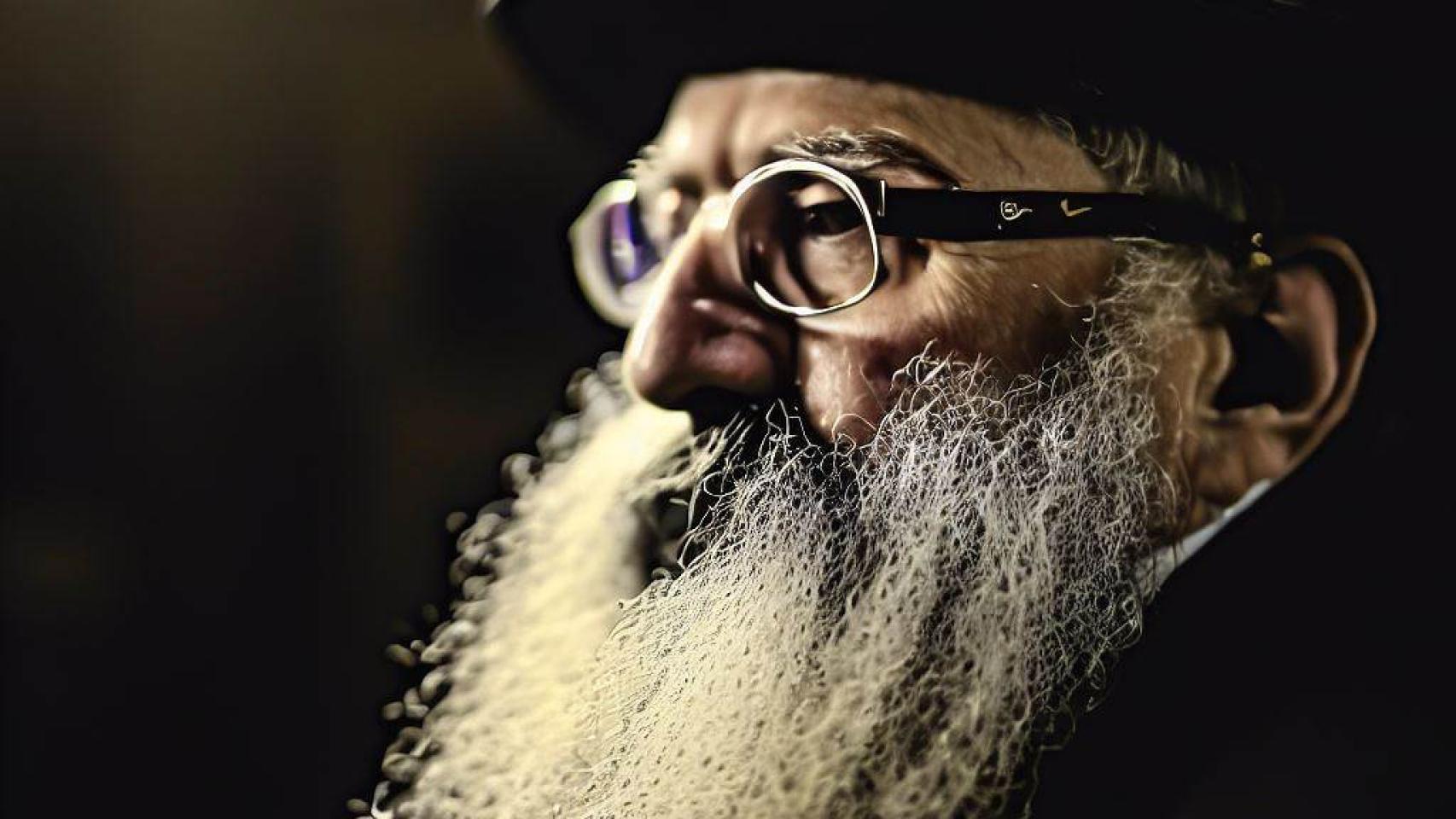 Imagen de una persona judía generada por inteligencia artificial.