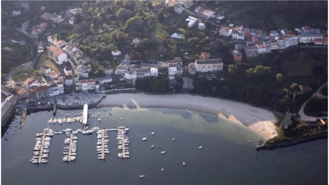 Playa de A Graña en Ferrol.