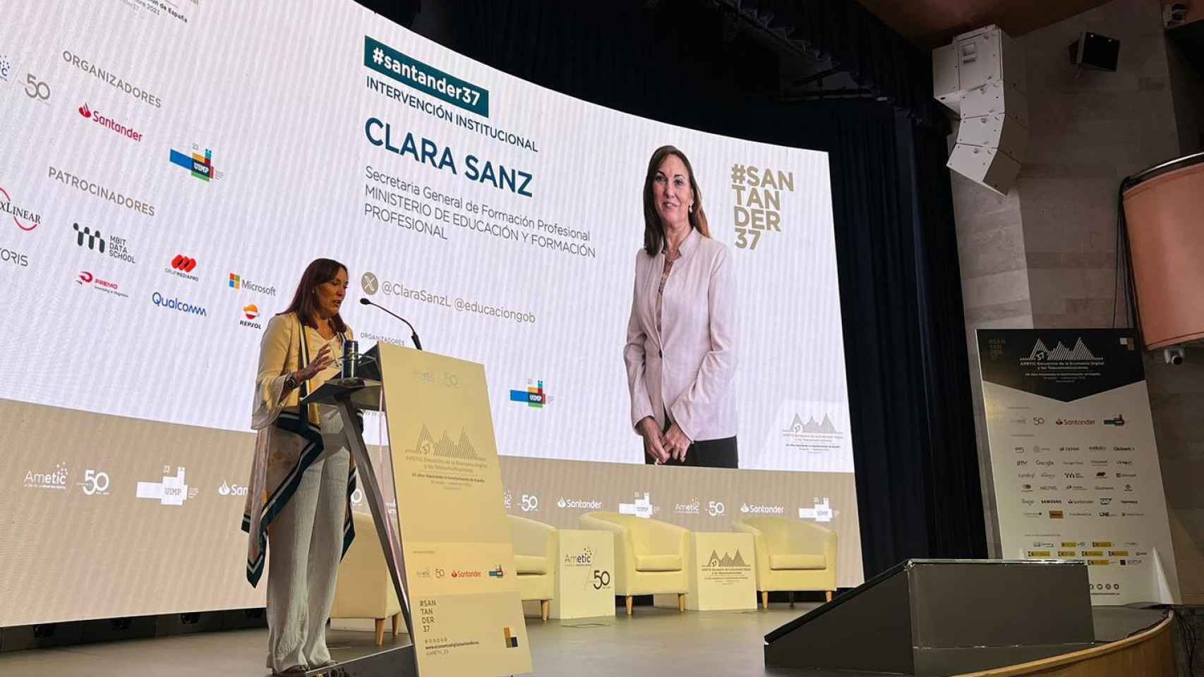 Clara Sanz, secretaria general de Formación Profesional.
