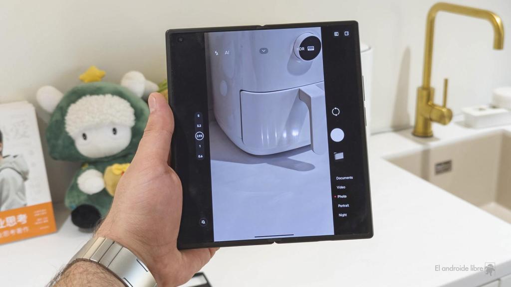 App de cámara del Xiaomi MIX Fold 3
