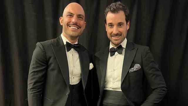 Raúl Romero y Manuel Romero en la gala de los Goya 2023 celebrada en Sevilla el pasado mes de febrero.