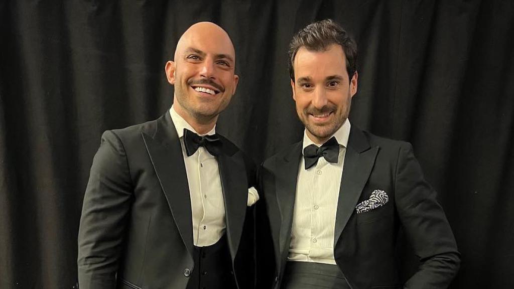 Raúl Romero y Manuel Romero en la gala de los Goya 2023 celebrada en Sevilla el pasado mes de febrero.