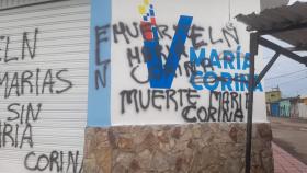 La sede de en Táchira del partido de María Corina Machado, Vente, el pasado 22 de julio.
