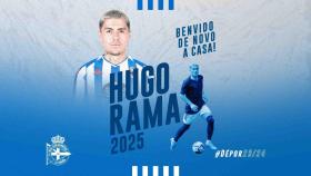 Hugo Rama es nuevo jugador del Deportivo
