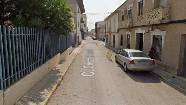 Calle Cristóbal Pérez Pastor de Tobarra (Albacete). Foto: Google Maps.