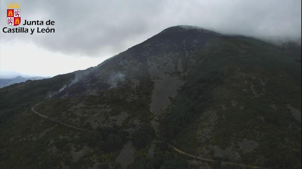 El fuego en Aliseda de Tormes ha quedado extinguido