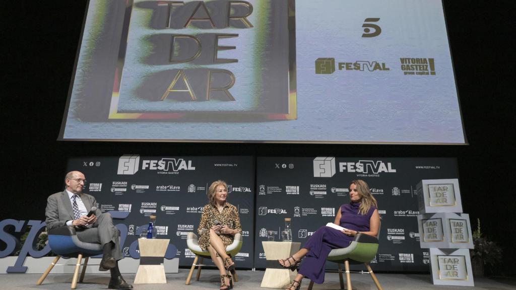 Presentación de 'TardeAR' en el FesTVal de Vitoria.