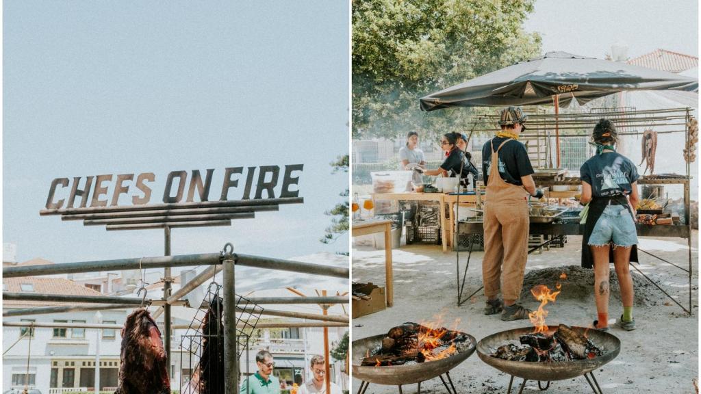 La cocina alrededor del fuego