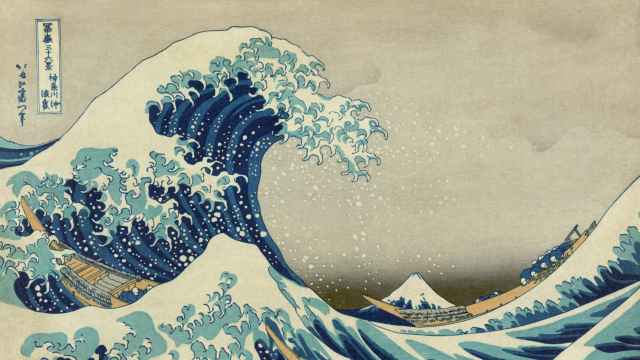 Katsushika Hokusai: 'La gran ola de Kanagawa', 1830-1833