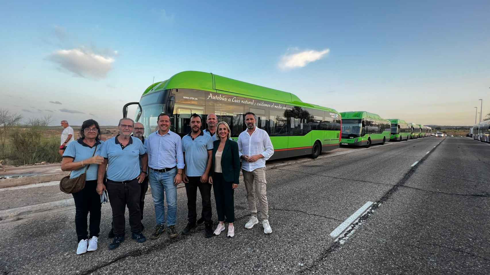 Autobuses de Madrid en Toledo.