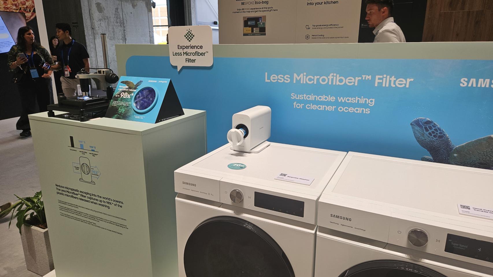 Filtro Microfiber para lavadoras de Samsung