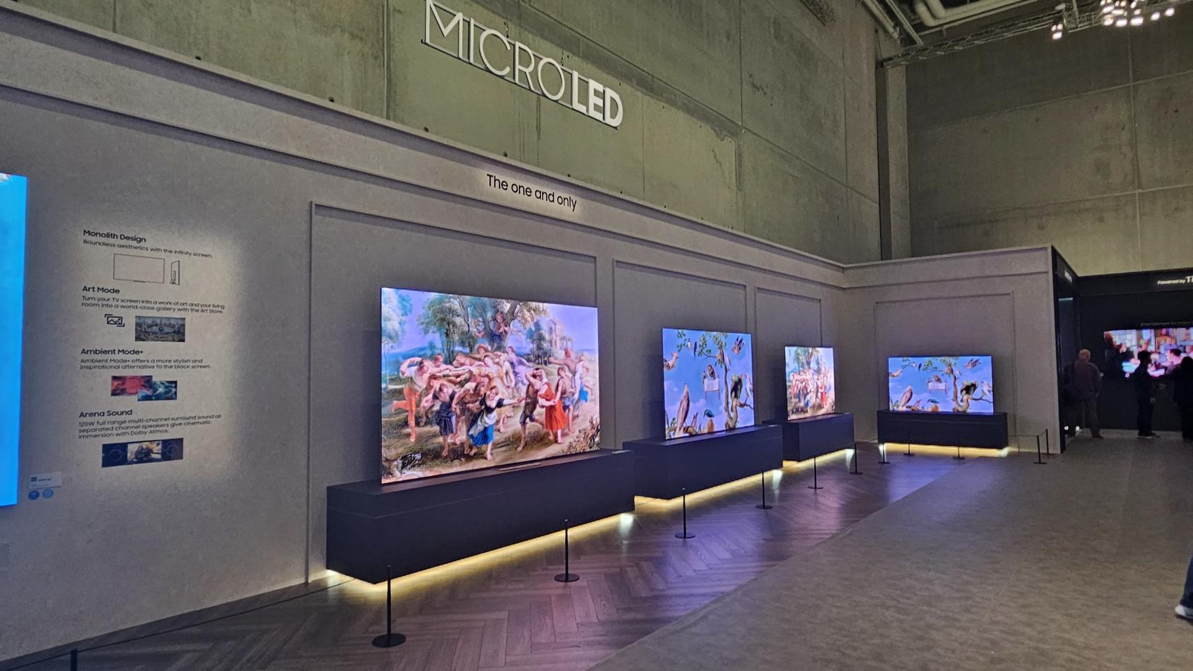 Televisores MicroLed de Samsung en IFA 2023