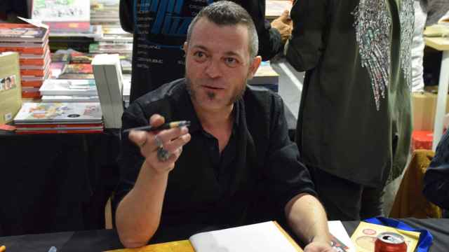 David Rubín en el Salón del Cómic de Barcelona en 2023.