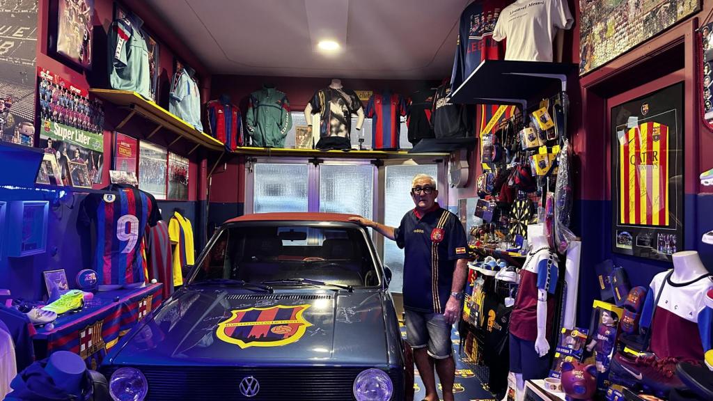 El coche del Barça, diseñado por Díaz