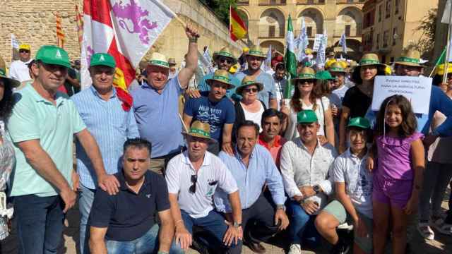 Castilla y León, presente en la movilización de Córdoba ante la reunión de los ministros de Agricultura de la UE