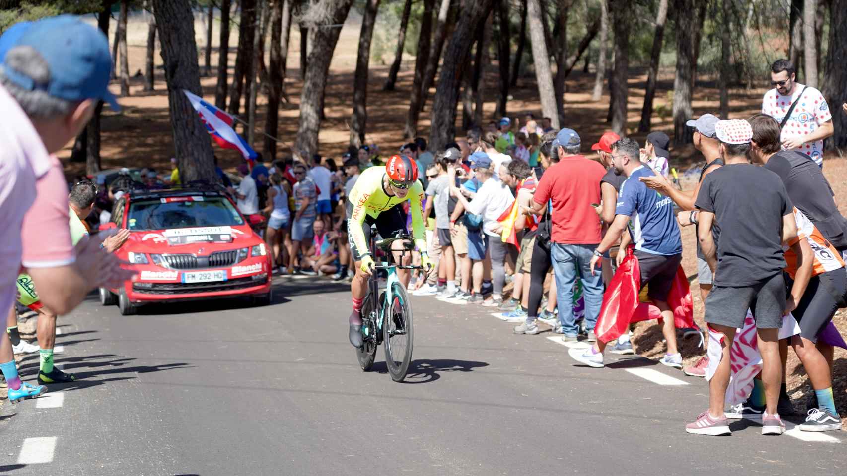 La Vuelta a España en Valladolid, etapa y ambiente