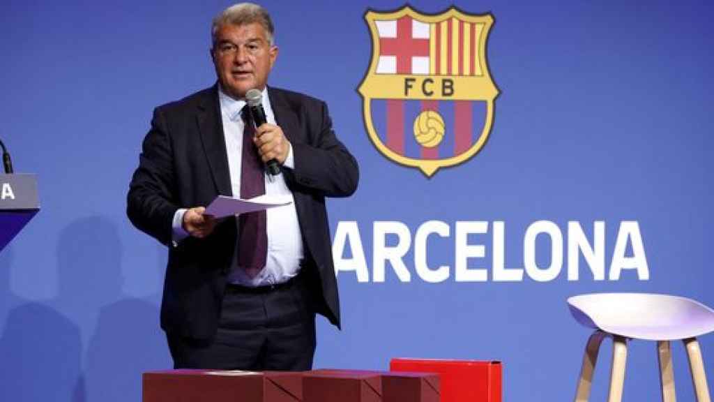 Joan Laporta, presidente del FC Barcelona.