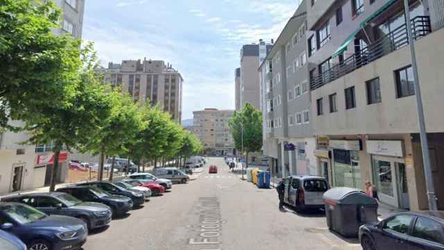 Calle Fotógrafo Xaime Pacheco, en Vigo.