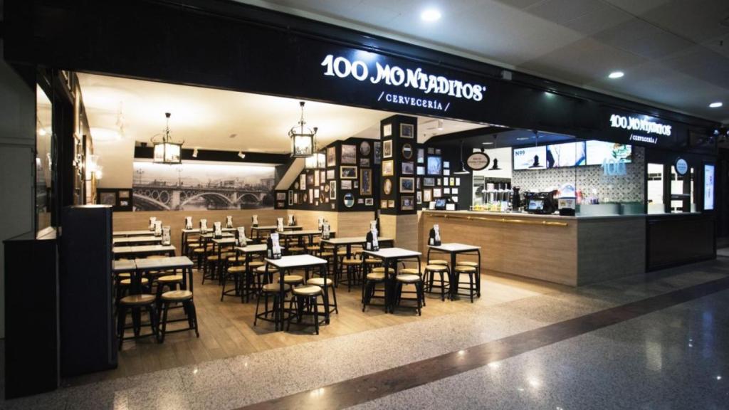 Restaurante 100 Montaditos.